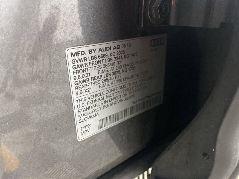 2018 Audi Q7 3.0T quattro Prestige