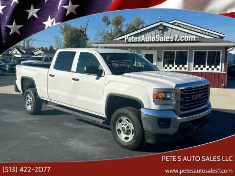 2015 GMC Sierra 2500HD for sale at PETE'S AUTO SALES LLC - Middletown in Middletown OH