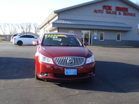 2010 Buick LaCrosse for sale at Fox River Auto Sales in Princeton WI