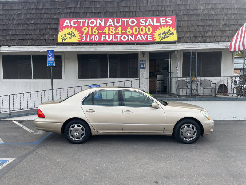 2001 Lexus LS 430 for sale at Action Auto Sales in Sacramento CA