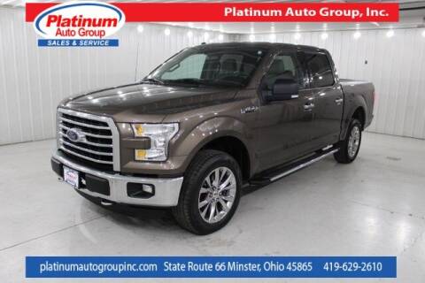 2016 Ford F-150 for sale at Platinum Auto Group Inc. in Minster OH