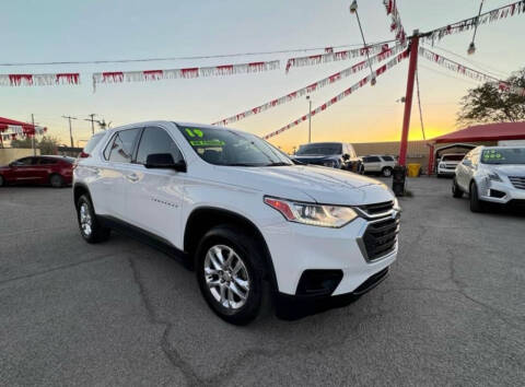 2019 Chevrolet Traverse for sale at URBINA AUTO SALES, LLC. in El Paso TX