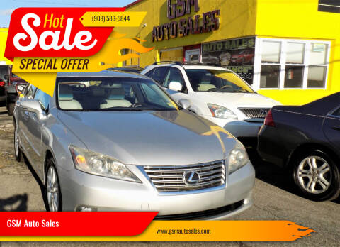 2010 Lexus ES 350 for sale at GSM Auto Sales in Linden NJ