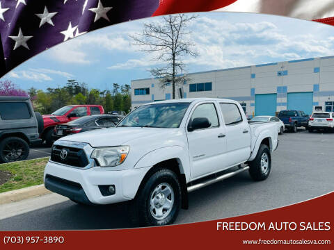 2013 Toyota Tacoma for sale at Freedom Auto Sales in Chantilly VA