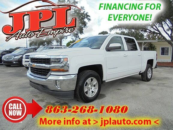 2017 Chevrolet Silverado 1500 for sale at JPL AUTO EMPIRE INC. in Lake Alfred FL