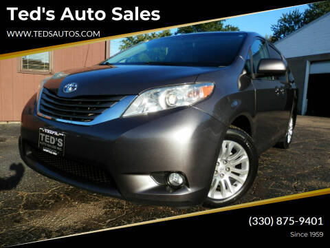2014 Toyota Sienna for sale at Ted's Auto Sales in Louisville OH