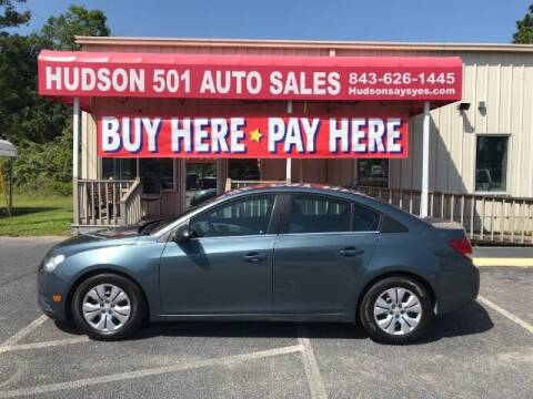 2012 Chevrolet Cruze for sale at Hudson Auto Sales in Myrtle Beach SC