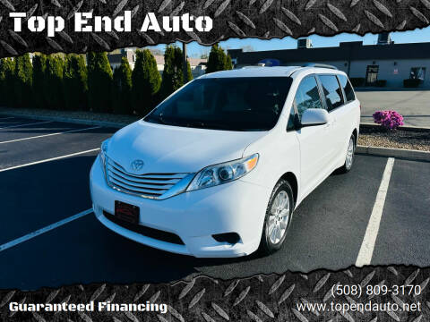 2015 Toyota Sienna for sale at Top End Auto in North Attleboro MA