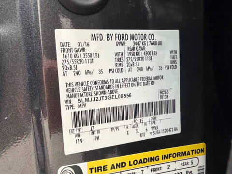 2016 Lincoln Navigator Select