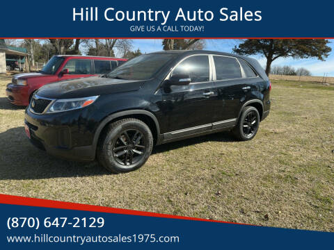 2015 Kia Sorento for sale at Hill Country Auto Sales in Maynard AR