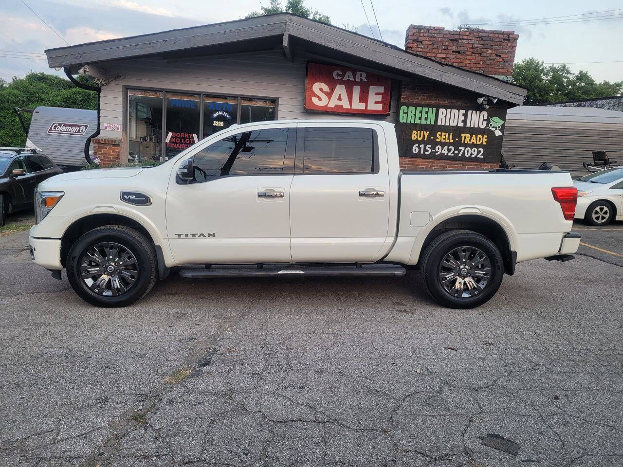 2017 Nissan Titan for sale at Green Ride LLC in NASHVILLE, TN