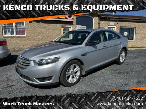 2017 Ford Taurus for sale at KENCO TRUCKS & EQUIPMENT in Harrisonburg VA