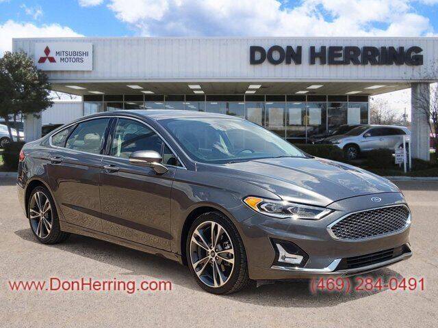 2020 Ford Fusion for sale at Don Herring Mitsubishi in Dallas TX