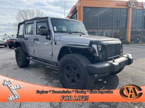 2015 Jeep Wrangler Unlimited for sale at VA Cars Inc in Richmond VA