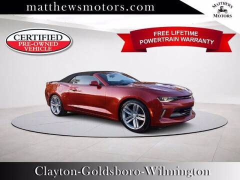 2017 Chevrolet Camaro for sale at Auto Finance of Raleigh in Raleigh NC