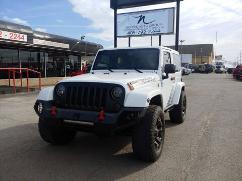 2017 Jeep Wrangler for sale at NORRIS AUTO SALES in Oklahoma City OK