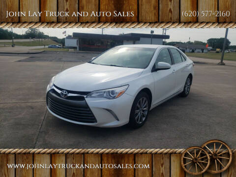 2017 Toyota Camry for sale at John Lay Truck and Auto Sales in Independence KS