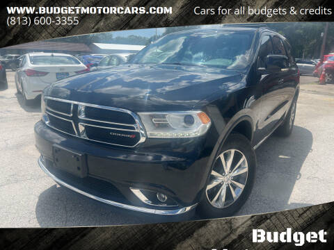 2016 Dodge Durango for sale at Budget Motorcars in Tampa FL
