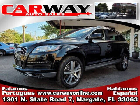 2010 Audi Q7 for sale at CARWAY Auto Sales in Margate FL