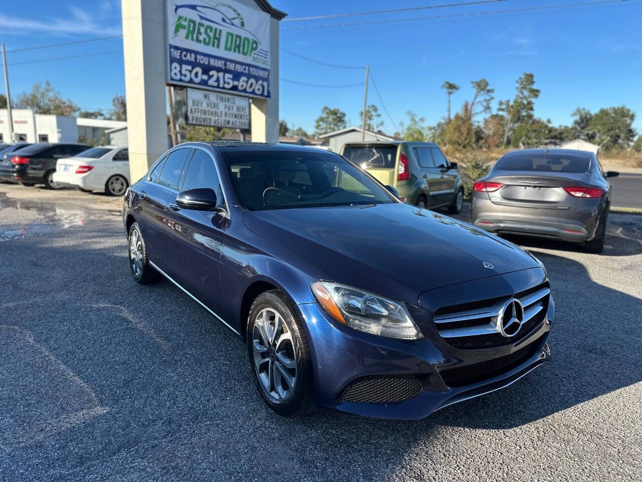 2018 Mercedes-Benz C-Class for sale at Fresh Drop Motors in Panama City, FL