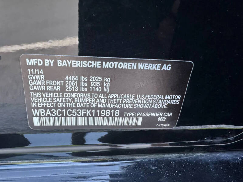 2015 BMW 3 Series 328i