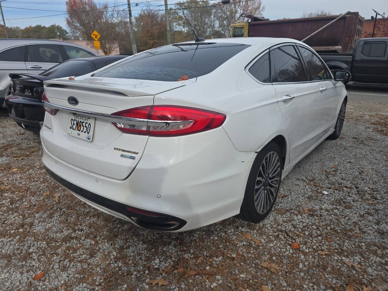 2018 Ford Fusion for sale at DealMakers Auto Sales in Lithia Springs, GA