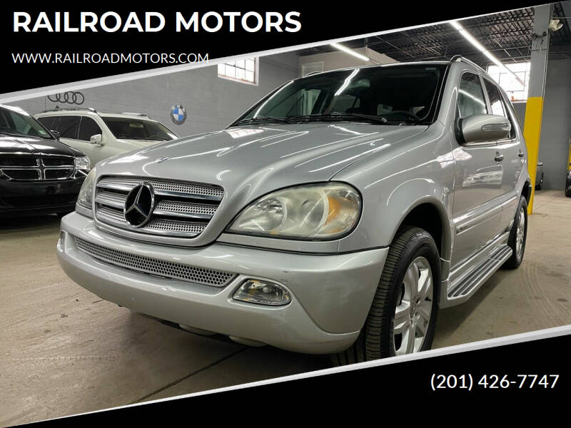 2005 Mercedes-Benz M-Class for sale at RAILROAD MOTORS in Hasbrouck Heights NJ