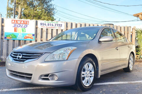 2011 Nissan Altima for sale at ALWAYSSOLD123 INC in Fort Lauderdale FL