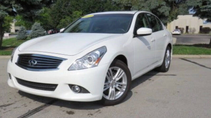 2013 Infiniti G37 Sedan for sale at BORGES AUTO CENTER, INC. in Taunton MA