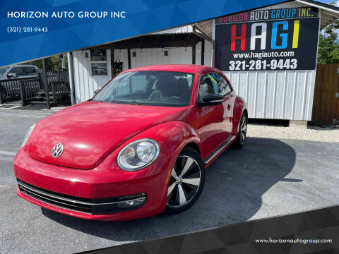 2012 Volkswagen Beetle for sale at Horizon Auto Group, Inc. in Orlando FL