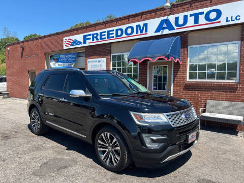 2016 Ford Explorer for sale at FREEDOM AUTO LLC in Wilkesboro NC