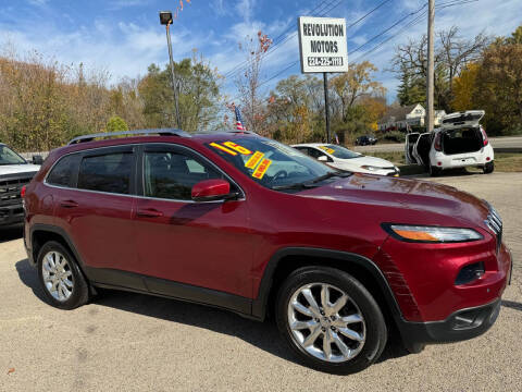 2016 Jeep Cherokee for sale at REVOLUTION MOTORS LLC in Waukegan IL