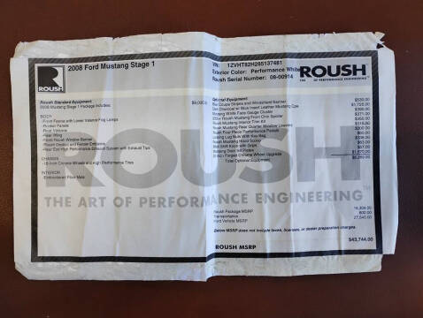 2008 Ford Mustang