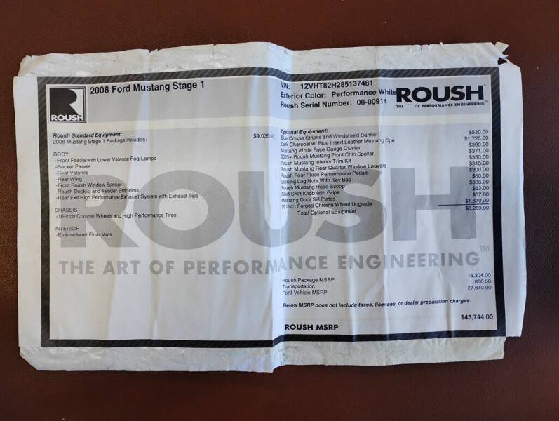 2008 Ford Mustang