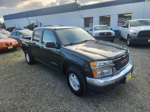 2005 GMC Canyon for sale at QUALITY AUTO RESALE in Puyallup WA