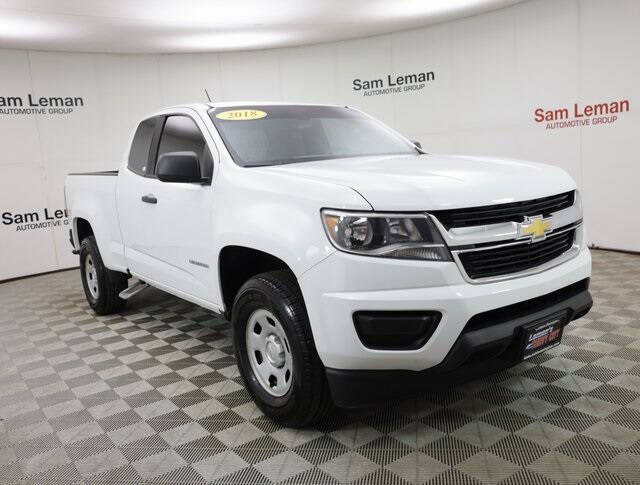 Used 2018 Chevrolet Colorado Work Truck with VIN 1GCHSBEA9J1147052 for sale in Bloomington, IL