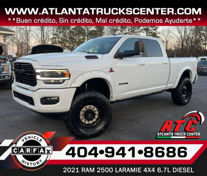 2021 RAM 2500 for sale at ATLANTA TRUCK CENTER LLC in Doraville GA