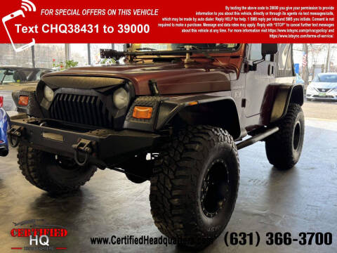 2002 Jeep Wrangler X