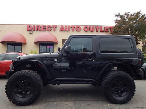 2013 Jeep Wrangler for sale at Direct Auto Outlet LLC in Fair Oaks CA