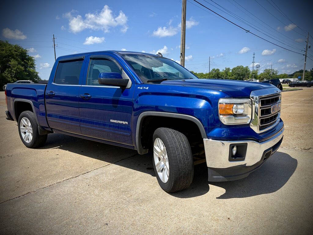 Blue 2014 GMC Sierra 1500 SLE 2