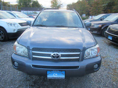 2006 Toyota Highlander Hybrid for sale at Balic Autos Inc in Lanham MD