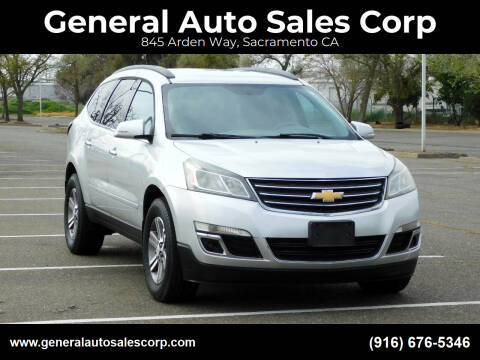 2015 Chevrolet Traverse for sale at General Auto Sales Corp in Sacramento CA
