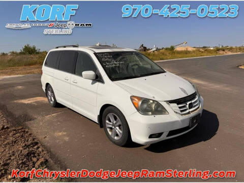 2008 Honda Odyssey for sale at Tony Peckham @ Korf Motors in Sterling CO