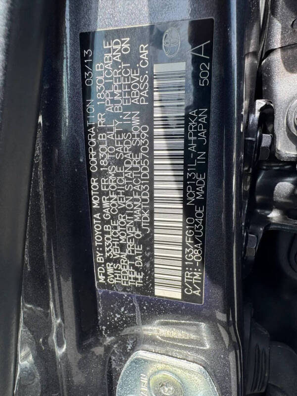 2013 Toyota Yaris