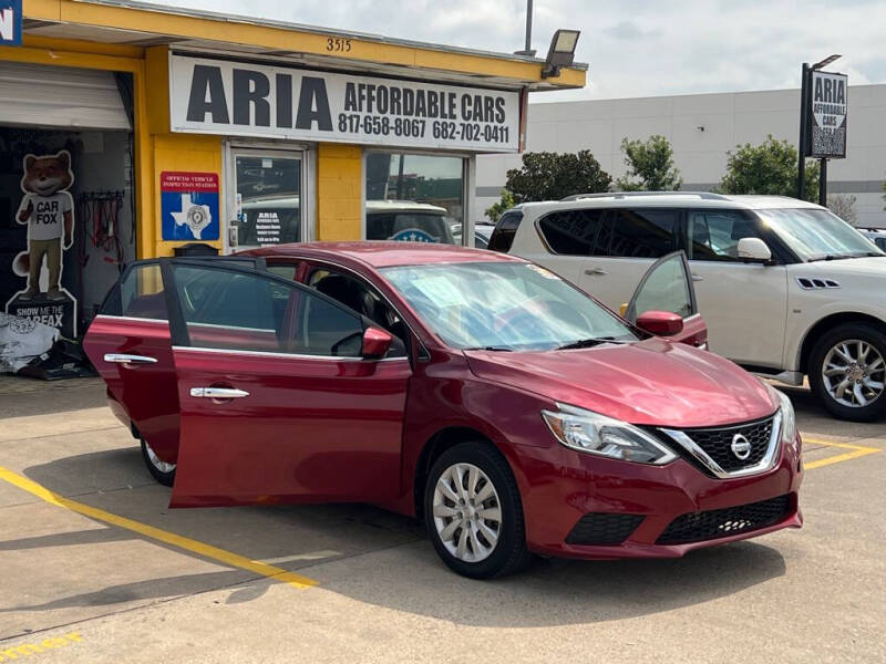 2017 Nissan Sentra for sale at Aria Affordable Cars LLC in Arlington TX