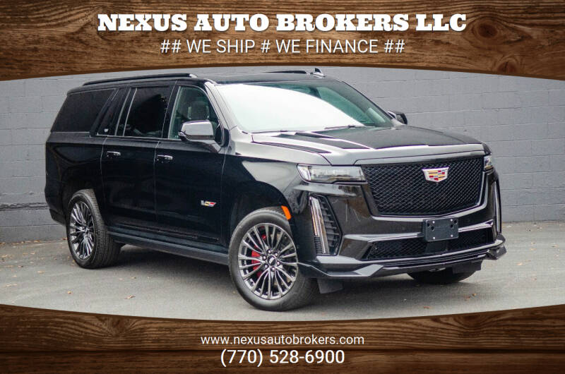 2023 Cadillac Escalade-V ESV for sale at Nexus Auto Brokers LLC in Marietta GA