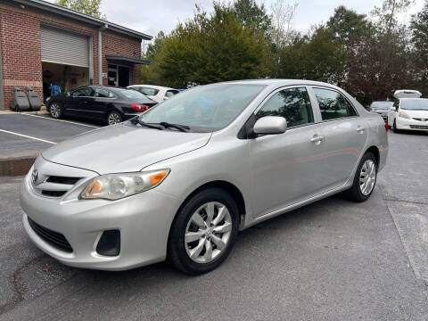 2013 Toyota Corolla for sale at MJ AUTO BROKER in Alpharetta GA