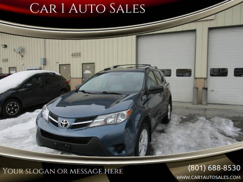 2013 Toyota RAV4 for sale at Car 1 Auto Sales in Murray UT