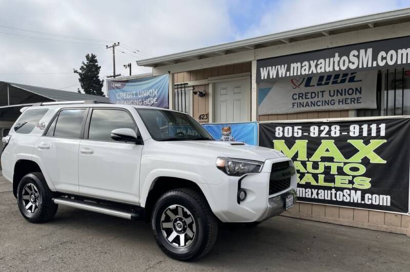 2018 Toyota 4Runner for sale at Max Auto Sales in Santa Maria CA