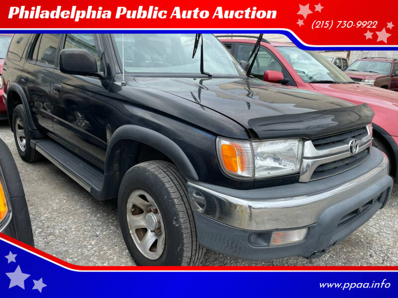 2001 Toyota 4Runner for sale at Philadelphia Public Auto Auction in Philadelphia PA